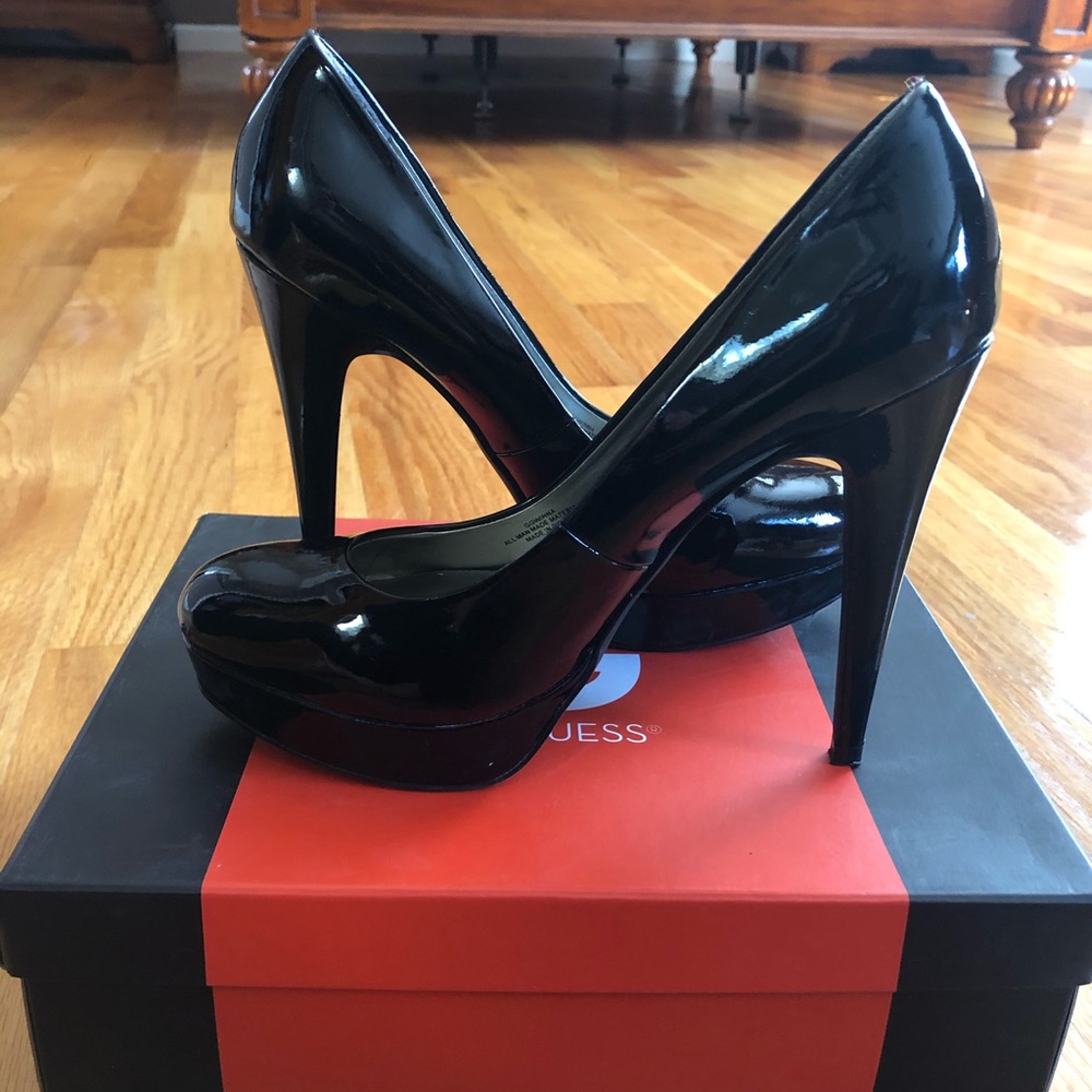G by Guess black heels